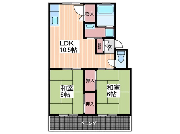 仁井田ビルの物件間取画像